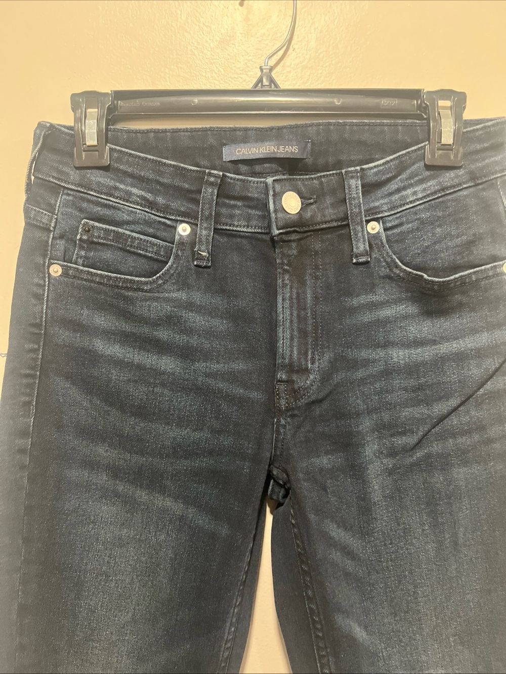 Calvin Klein Women's Dark Wash Skinny Jeans